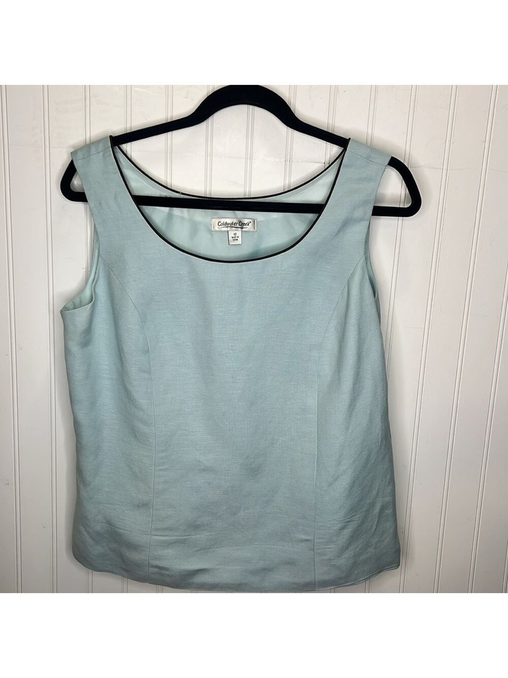 ColdWater Creek 2 Pc Tank and Jacket Size 12 - Picture 9 of 13